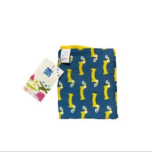 Kickee Pants Boys Swaddling Blanket dog print Celebrate Innocence edition
